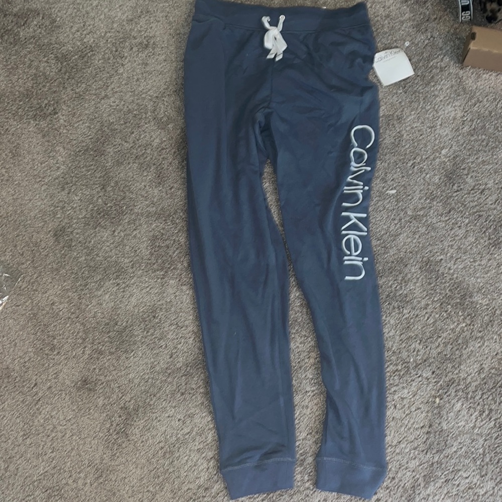 calvin klein navy joggers nwt never worn
